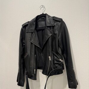 All Saints Moto Leather Jacket